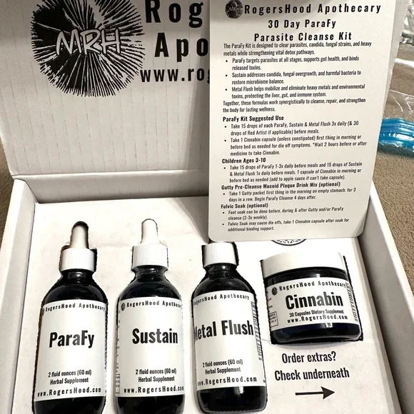 Roger Hood Parasite cleanse - Picture 1 of 4